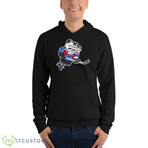 The three headed monster shirt 9 The three headed monster shirt - Unisex Fleece Pullover Hoodie