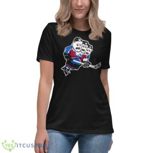 The three headed monster shirt 11 The three headed monster shirt - Women's Relaxed Short Sleeve Jersey Tee