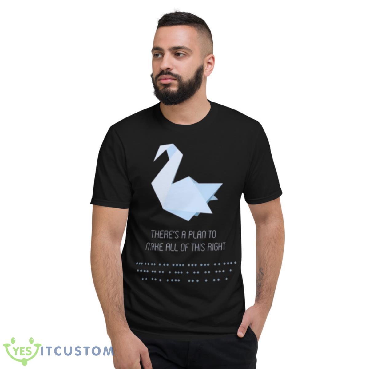 There’s A Plan Prison Break Origami shirt 2 There’s A Plan Prison Break Origami shirt - Short Sleeve T-Shirt