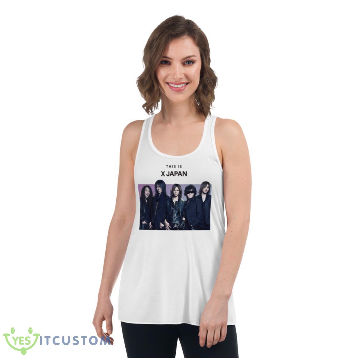 This Is X Japan Shirt 4 This Is X Japan Shirt - Women's Flowy Racerback Tank