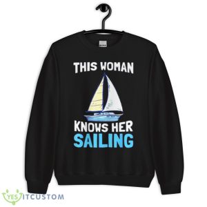 This woman knows her sailing boating vacation shirt 8 This woman knows her sailing boating vacation shirt Product Photo 3
