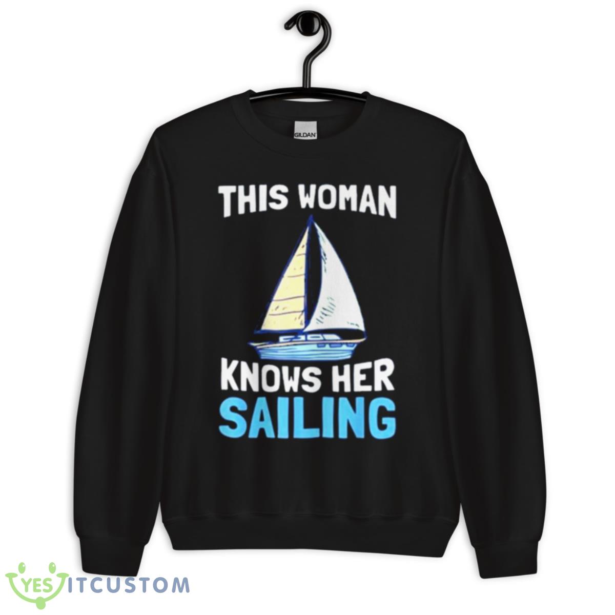 This woman knows her sailing boating vacation shirt 13 This woman knows her sailing boating vacation shirt Product Photo 3