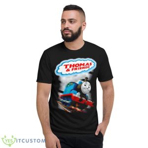 Thomas And Friends Solo With Sign shirt - Short Sleeve T-Shirt