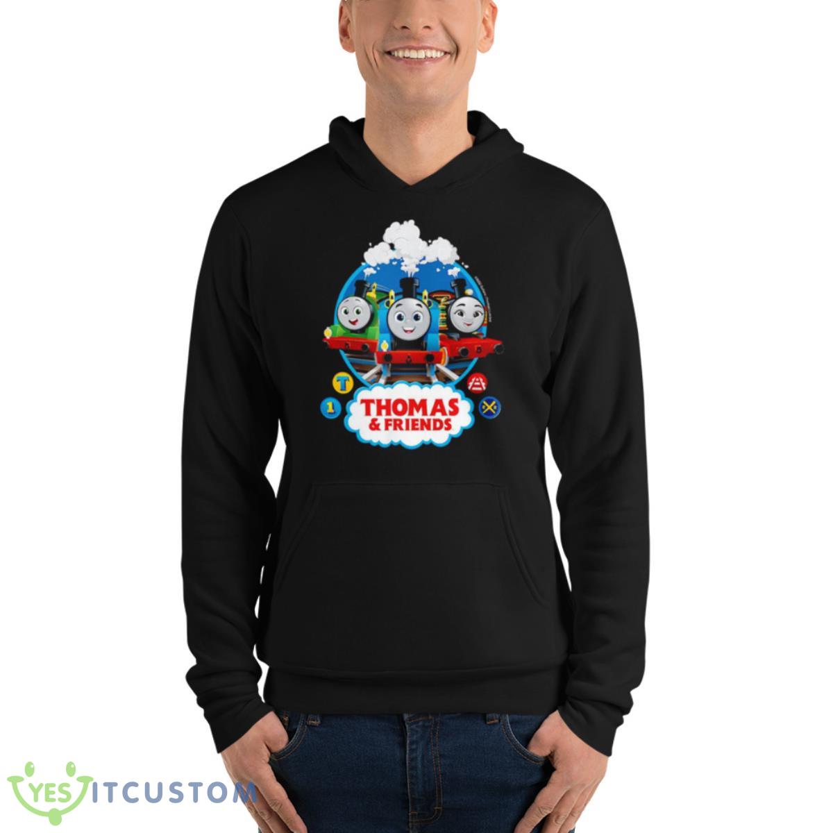 Thomas & Friends Percy Thomas & Nia shirt 4 Thomas & Friends Percy Thomas & Nia shirt - Unisex Fleece Pullover Hoodie