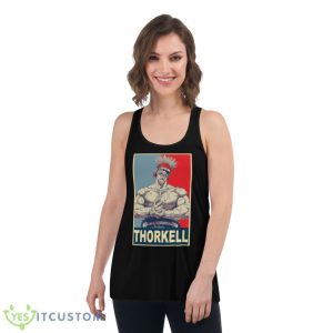 Thorkell 3d Art Vinland Saga shirt - Women's Flowy Racerback Tank