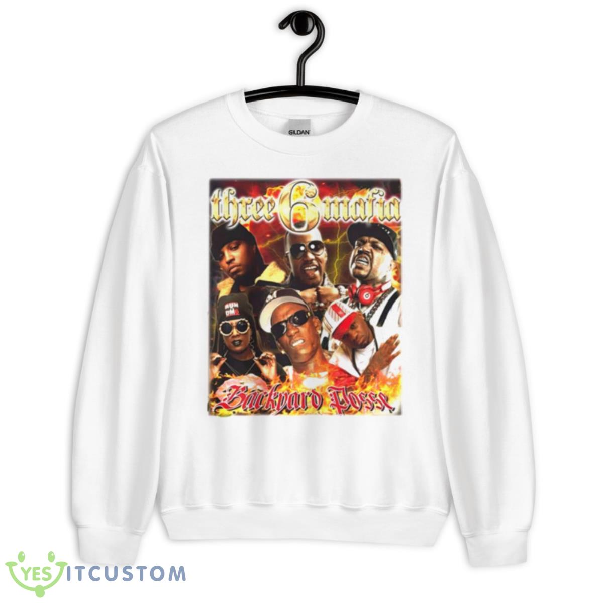 Three 6 Mafia Vintage Gangsta Boo Shirt 2 Three 6 Mafia Vintage Gangsta Boo Shirt - Unisex Heavy Blend Crewneck Sweatshirt