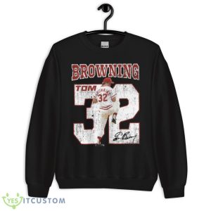 Tom Browning Mr Perfect Baseball Player shirt - Unisex Crewneck Sweatshirt