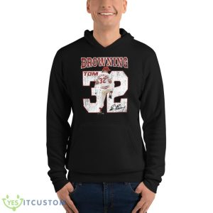 Tom Browning Mr Perfect Baseball Player shirt - Unisex Fleece Pullover Hoodie