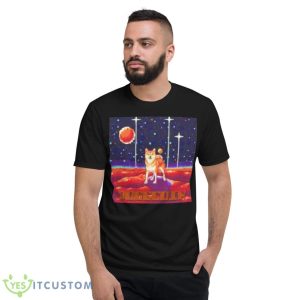Top Dogecoin On Mars Shirt - Short Sleeve T-Shirt
