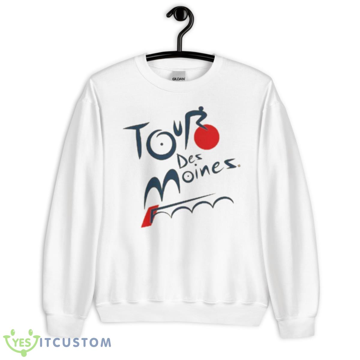 Tour Des Moines Shirt 2 Tour Des Moines Shirt - Unisex Heavy Blend Crewneck Sweatshirt