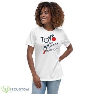 Tour Des Moines Shirt 9 Tour Des Moines Shirt - Women's Relaxed Short Sleeve Jersey Tee