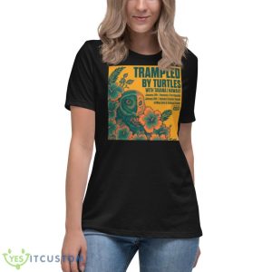 Trampled By Amigos Turtles Tour 2023 shirt - Women's Relaxed Short Sleeve Jersey Tee