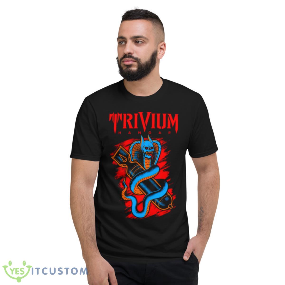 Trivium Hangar Cobra Bomb Shirt 2 Trivium Hangar Cobra Bomb Shirt - Short Sleeve T-Shirt