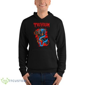 Trivium Hangar Cobra Bomb Shirt 9 Trivium Hangar Cobra Bomb Shirt - Unisex Fleece Pullover Hoodie