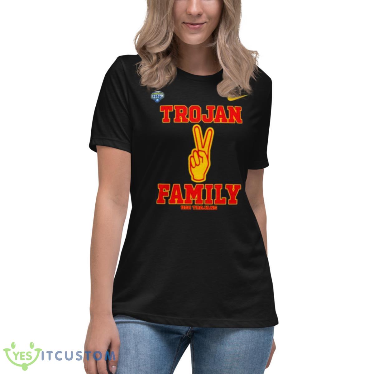 Trojan Family USC Trojans Shirt 6 Trojan Family USC Trojans Shirt - Women's Relaxed Short Sleeve Jersey Tee