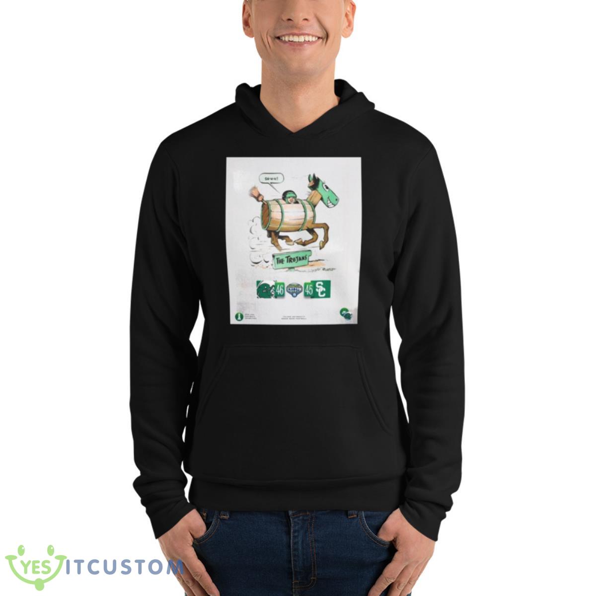 Tulane green wave cotton bowl the trojans 46 45 shirt 13 Tulane green wave cotton bowl the trojans 46 45 shirt - Unisex Fleece Pullover Hoodie