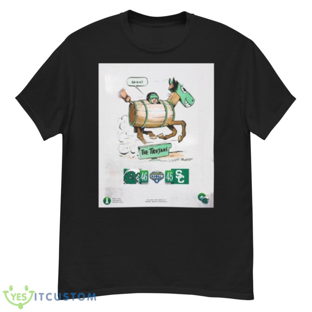 Tulane green wave cotton bowl the trojans 46 45 shirt 12 Tulane green wave cotton bowl the trojans 46 45 shirt - G500 Men’s Classic T-Shirt