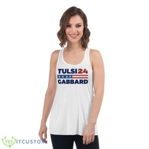 Tulsi Gabbard For President ’24 shirt 8 Tulsi Gabbard For President ’24 shirt - Women's Flowy Racerback Tank