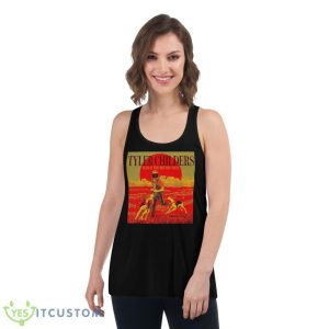 Tyler Send In The Hounds Childers Tour 2023 shirt - Women's Flowy Racerback Tank