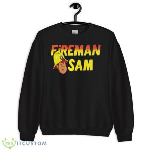 Typologo Cartoon Fireman Sam Shirt - Unisex Crewneck Sweatshirt