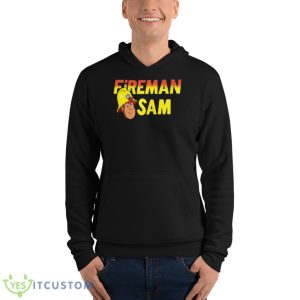 Typologo Cartoon Fireman Sam Shirt - Unisex Fleece Pullover Hoodie