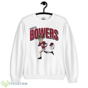 Uga Football Brock Bowers Caricature shirt - Unisex Heavy Blend Crewneck Sweatshirt