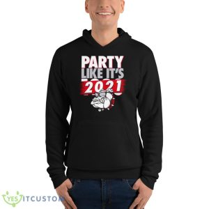 UGA Party Like It’s 2021 Shirt - Unisex Fleece Pullover Hoodie