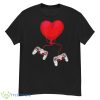 Video Gamer Valentines Day With Controllers Heart Boys Kids Shirt - G500 Men’s Classic T-Shirt