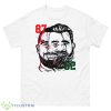 2023 Jason Kelce & Travis Kelce Face Signatures Super Bowl LVII Shirt - 500 Men’s Classic Tee Gildan