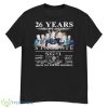 26 Years 1997 – 2023 Stargate SG 1 Thank You For The Memories Shirt - G500 Men’s Classic T-Shirt
