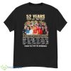 52 Years 1971 2023 Earth Wind And Fire Thank You For The Memories Signatures Shirt - G500 Men’s Classic T-Shirt