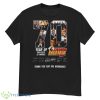 70 Years Of 1953 – 2023 25 Movies James Bond 007 Thank You For The Memories Signatures Shirt - G500 Men’s Classic T-Shirt