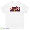 Anthony Rendon Map Los Angeles Baseball Shirt - 500 Men’s Classic Tee Gildan
