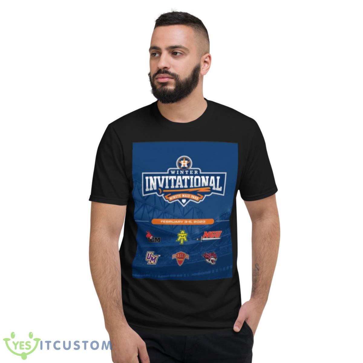 Astros Winter Invitational Minute Maid Park Shirt 13 Astros Winter Invitational Minute Maid Park Shirt - Short Sleeve T-Shirt