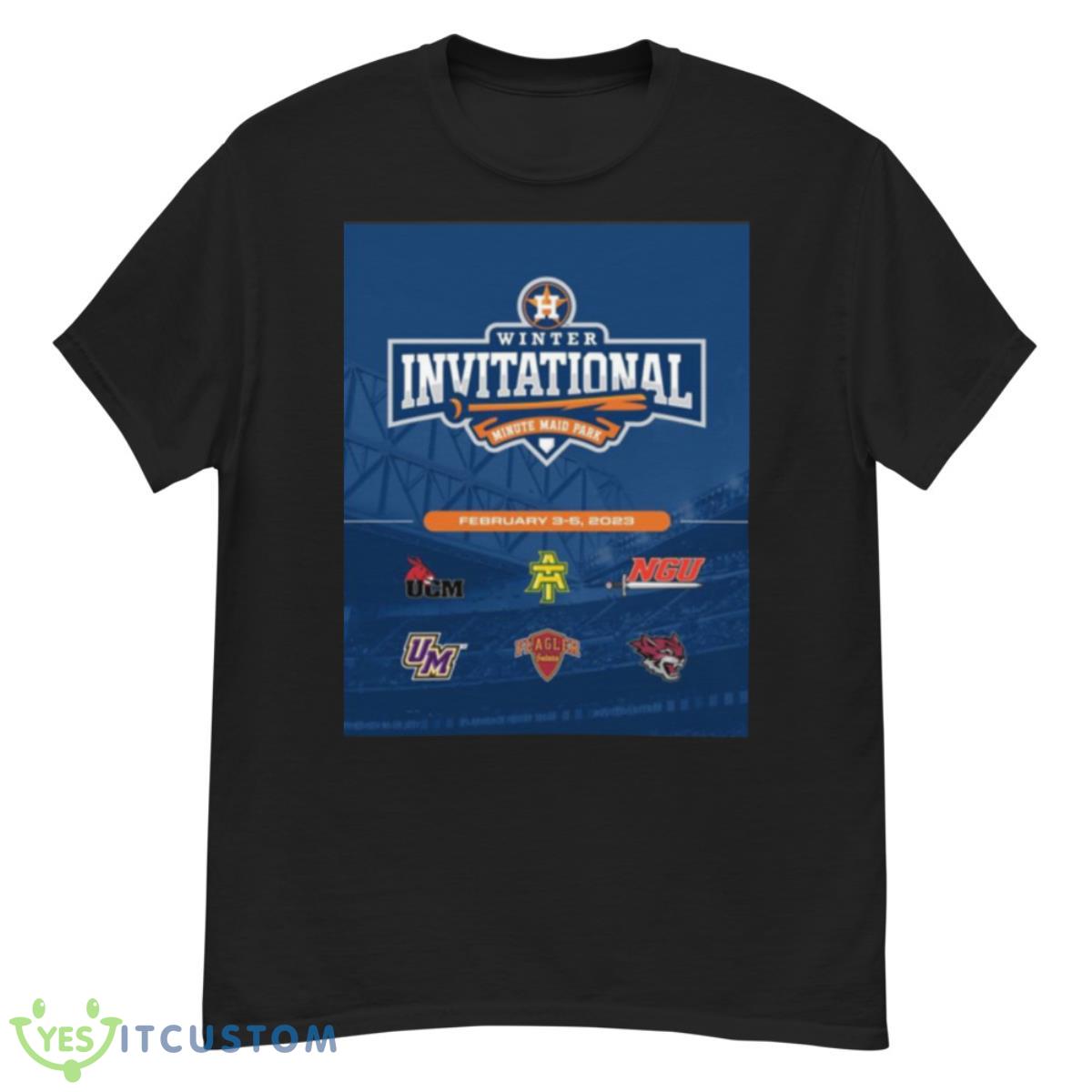 Astros Winter Invitational Minute Maid Park Shirt 12 Astros Winter Invitational Minute Maid Park Shirt - G500 Men’s Classic T-Shirt
