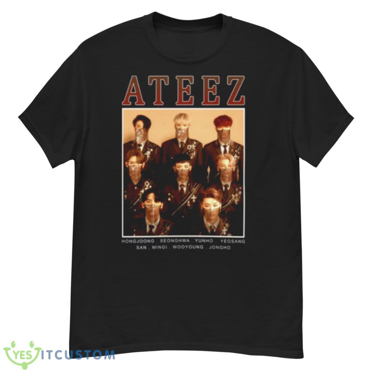 Ateez Vintage Retro Band Style 90s Wonderland Shirt 12 Ateez Vintage Retro Band Style 90s Wonderland Shirt - G500 Men’s Classic T-Shirt