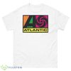 Atlantic Records Colored Logo Shirt - 500 Men’s Classic Tee Gildan