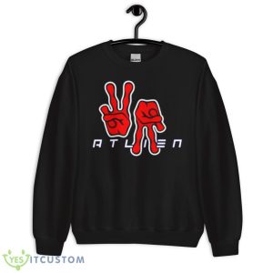 Atlien Up Down Shirt 8 Atlien Up Down Shirt - Unisex Crewneck Sweatshirt