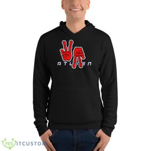 Atlien Up Down Shirt 9 Atlien Up Down Shirt - Unisex Fleece Pullover Hoodie