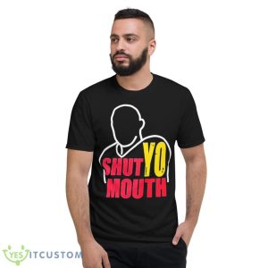 Awesome Travis Kelce Shut Yo Mouth 2023 Shirt - Short Sleeve T-Shirt
