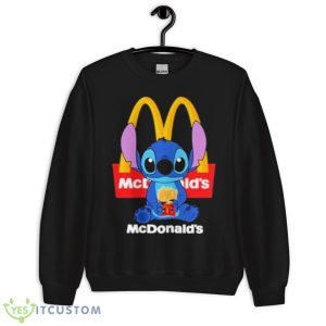 Baby Stitch Hug Mcdonald’s Shirt - Unisex Crewneck Sweatshirt