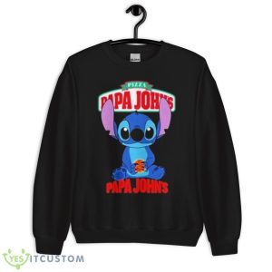 Baby Stitch Hug Pizza Papa John’s Shirt 8 Baby Stitch Hug Pizza Papa John’s Shirt - Unisex Crewneck Sweatshirt