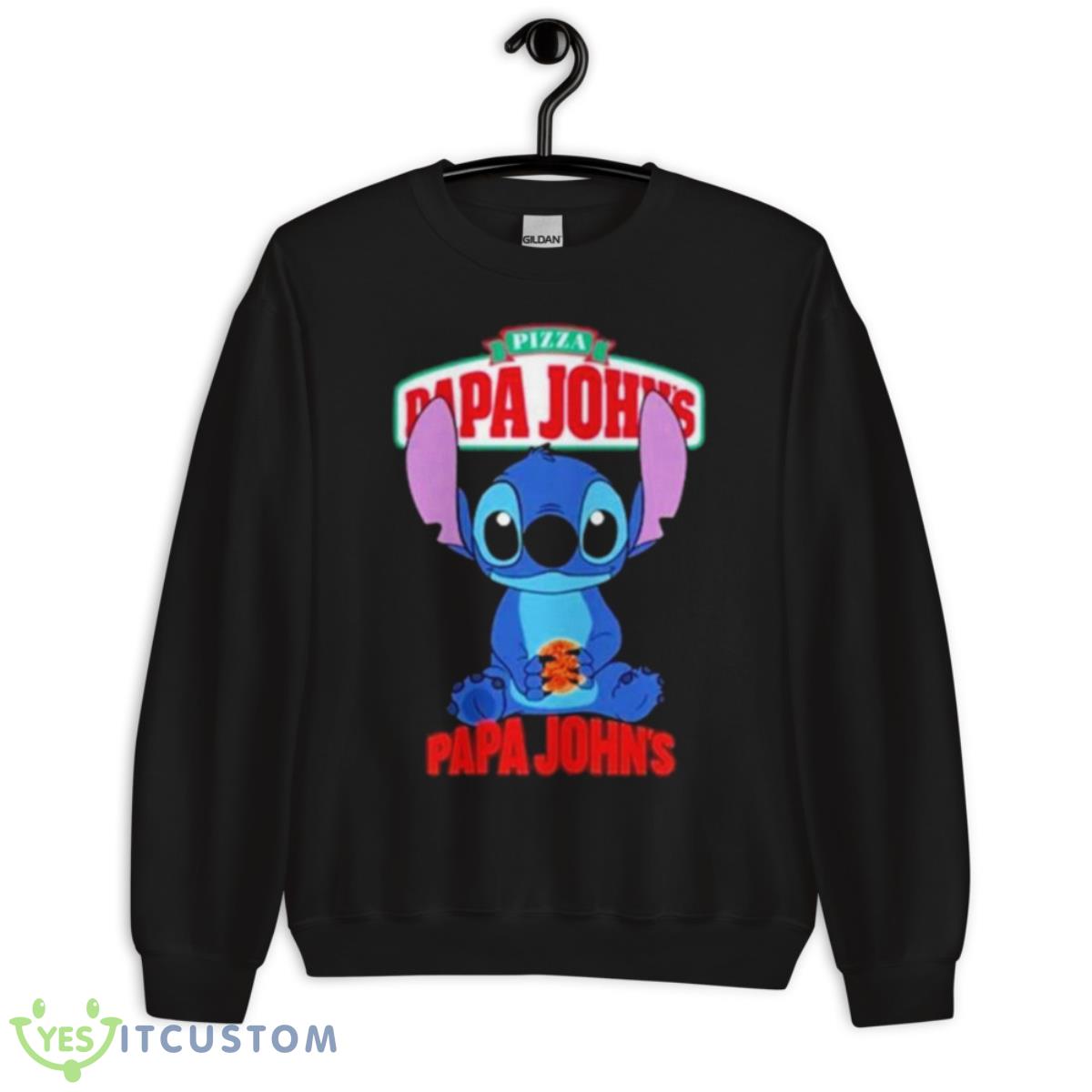 Baby Stitch Hug Pizza Papa John’s Shirt 13 Baby Stitch Hug Pizza Papa John’s Shirt - Unisex Crewneck Sweatshirt