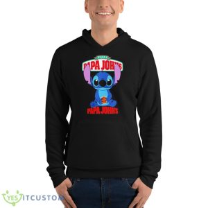 Baby Stitch Hug Pizza Papa John’s Shirt 9 Baby Stitch Hug Pizza Papa John’s Shirt - Unisex Fleece Pullover Hoodie