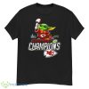 Baby Yoda Kansas City Chiefs Super Bowl LVII Champions Trophy Shirt - G500 Men’s Classic T-Shirt