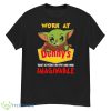 Baby Yoda Work At Denny’s Taught Me Patience And Every Curse Word Imaginable Shirt - G500 Men’s Classic T-Shirt