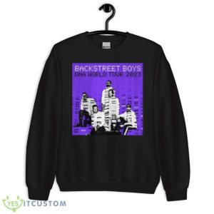 Backstreet Boys Dna World Nixon1 2023 New Tour Shirt - Unisex Crewneck Sweatshirt