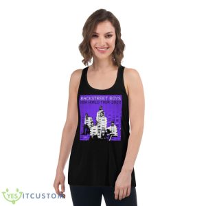 Backstreet Boys Dna World Nixon1 2023 New Tour Shirt - Women's Flowy Racerback Tank