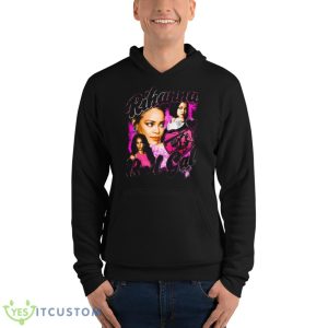 Bad Gal Design Rihanna Singer Shirt - Unisex Fleece Pullover Hoodie
