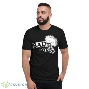 Bad Religion Mohawk Skull Shirt - Short Sleeve T-Shirt
